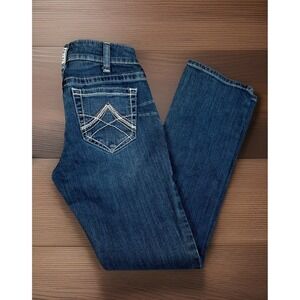 Ariat Women's Dark Blue Boot Cut Jeans